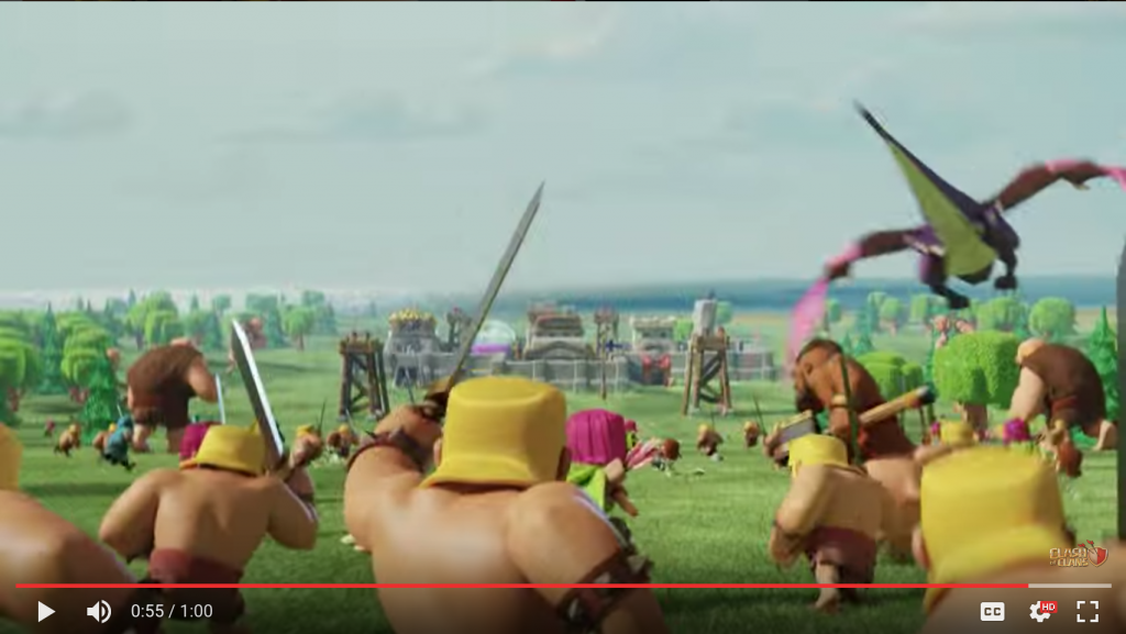 clash of clans app video