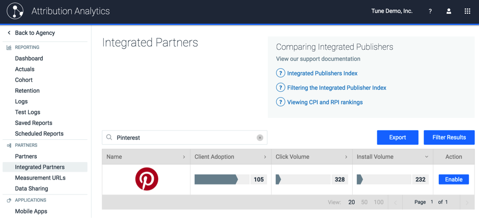 Measurement Integration with Pinterest