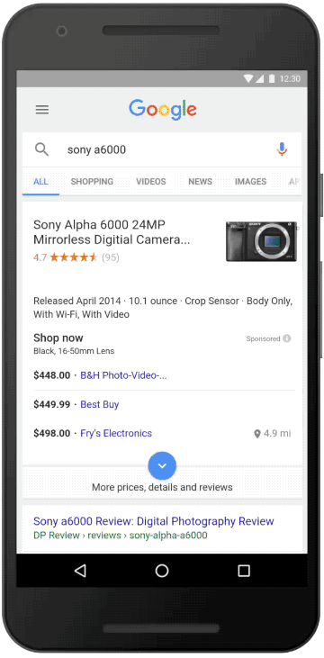 Android Instant App example GIF