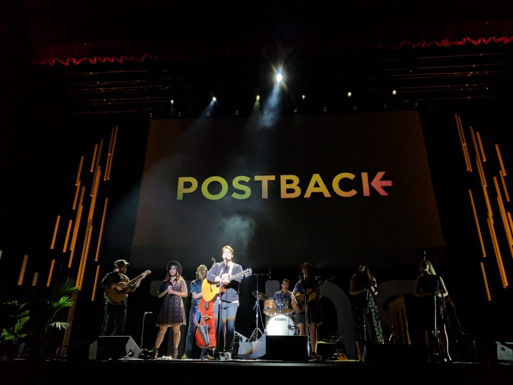 Peter Hamilton and the Fine-Tuners open #Postback18