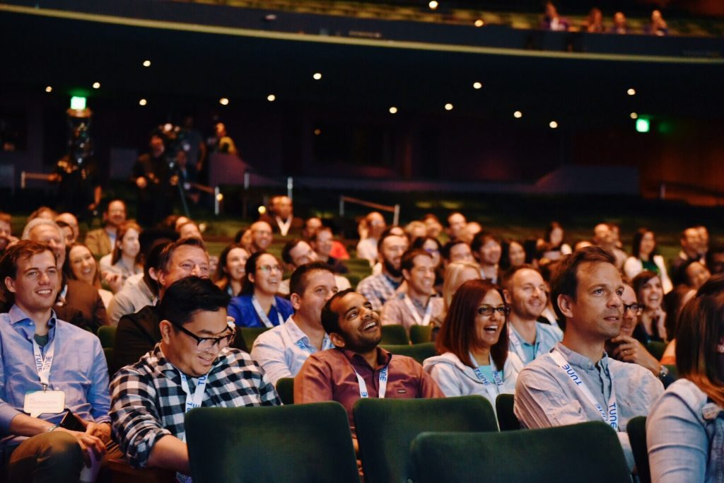 Crowd at #Postback18