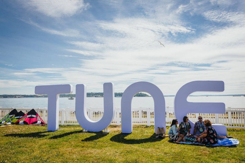 TUNE garden party at Postback