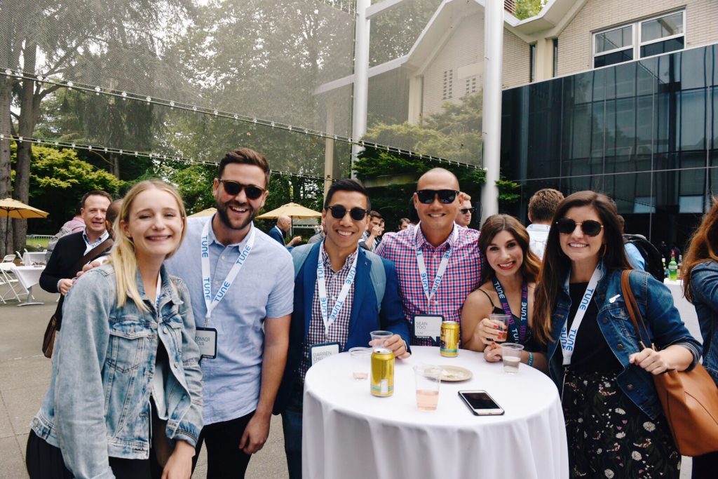 Happy hour at Postback 2018