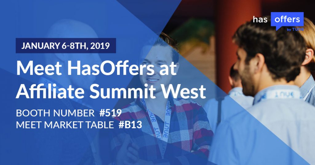 Meet HasOffers by TUNE at Affiliate Summit West