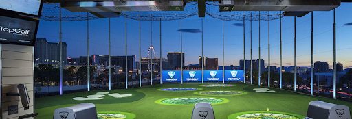 Top Golf Las Vegas view