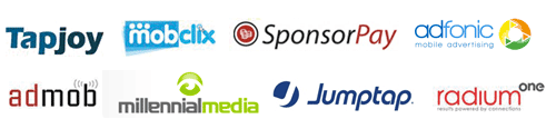 mobile ad networks logos