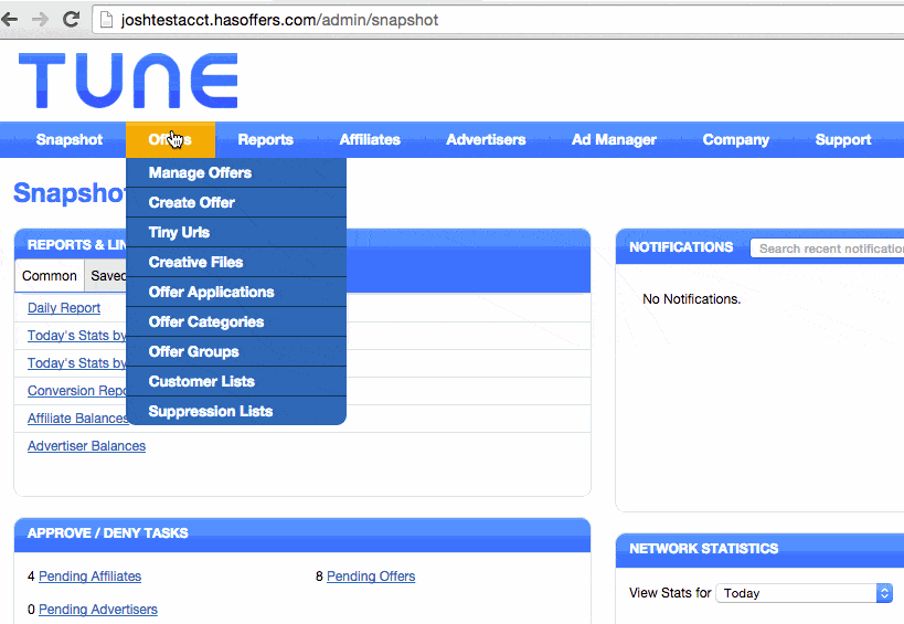 Advanced Targeting in TUNE