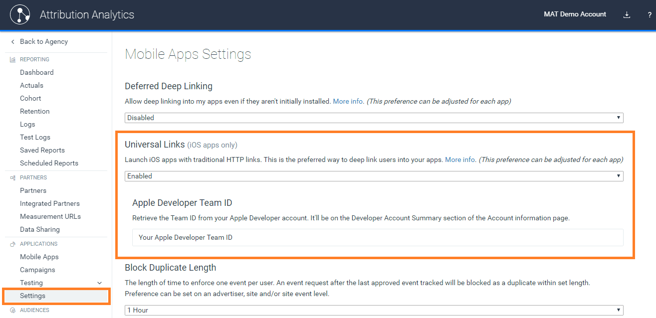 Easily implement and track Universal Links with TUNE