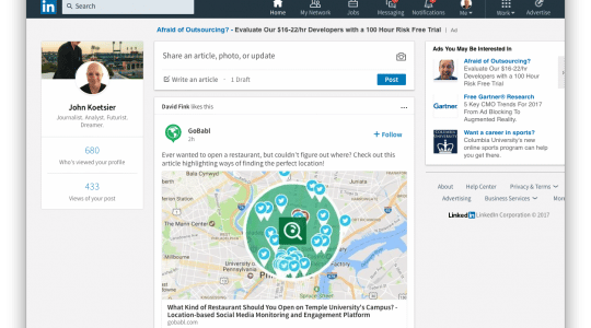 How the new LinkedIn showcases MobileBest across web, mobile, apps