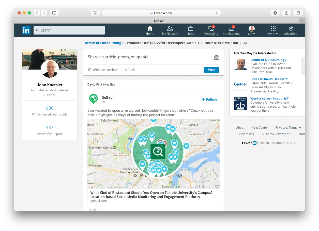 MobileBest or mobile first: New LinkedIn design across web, mobile, apps