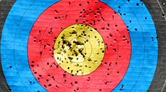image of an arrow target