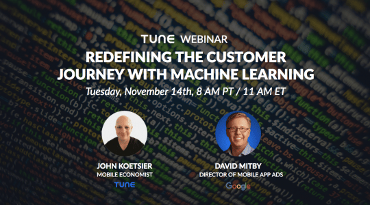 [Google | TUNE webinar] Redefining the customer journey with machine learning