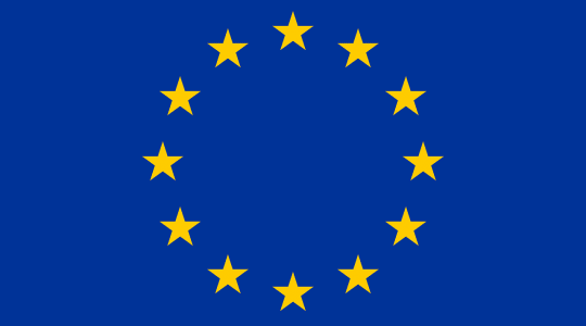 Flag of the European Union, where the GDPR legislation originated.