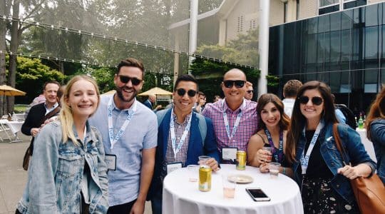 Happy hour at Postback 2018
