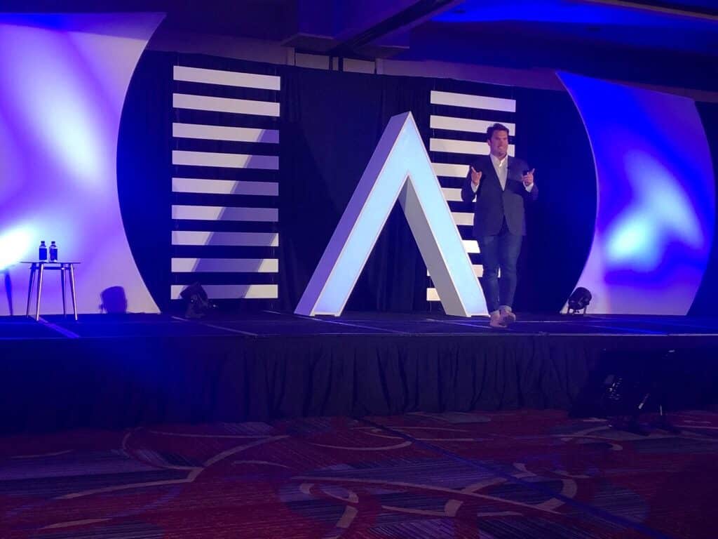 Peter Hamilton, CEO at TUNE, presents at ASE 19.