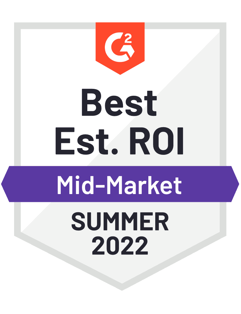 TUNE earned a best estimated ROI from G2 in its summer 2022 grid report