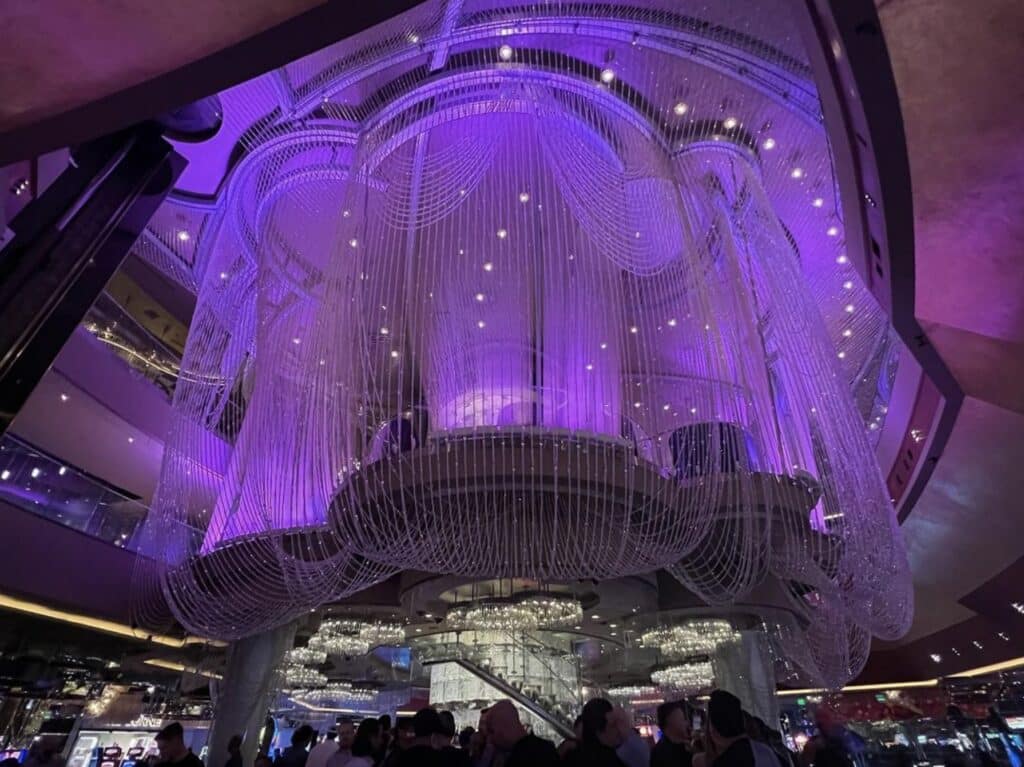 The Chandelier Bar in Las Vegas during Affiliate Summit West 2023