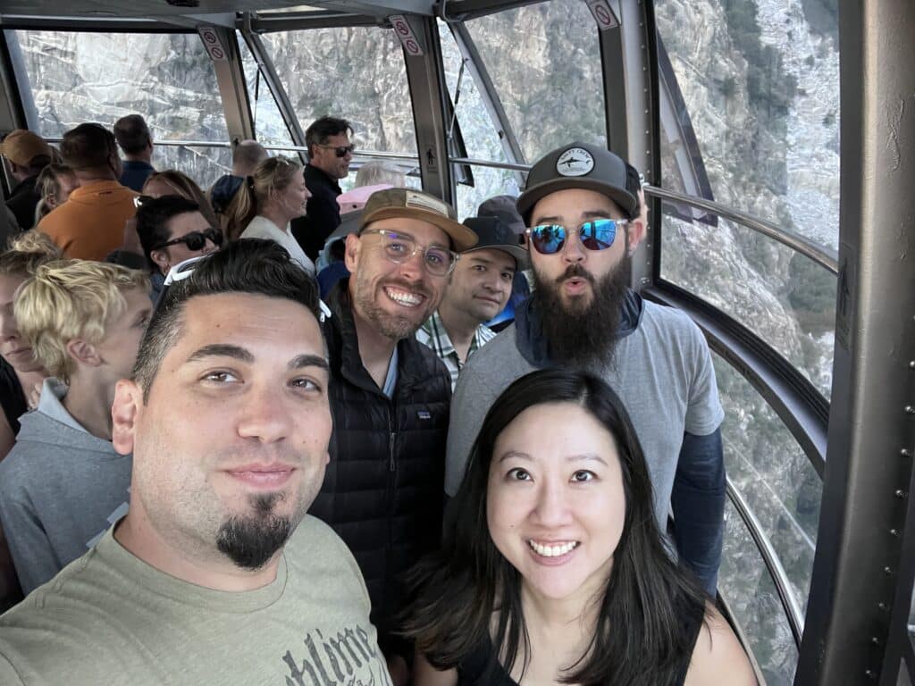 Palm Springs Aerial Tramway crew - TUNE Retreat 2023