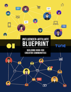 The Influencer-Affiliate Blueprint e-book cover