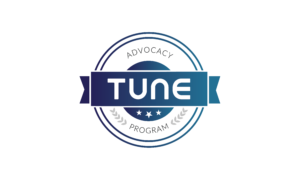 TUNE Advocacy Program Badge