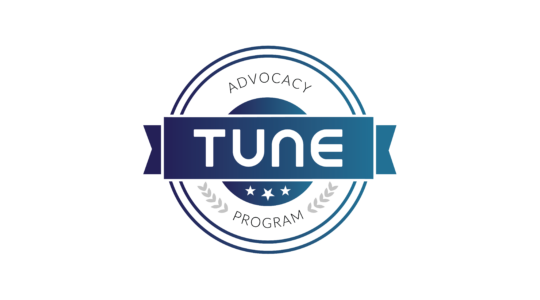 TUNE Advocacy Program Badge